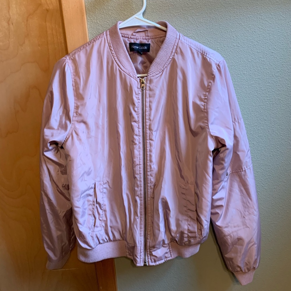 New Look Pink Bomber Jacket